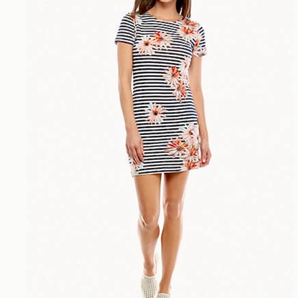 NWT French Connection Samba Daisy Jersey Dress- 0